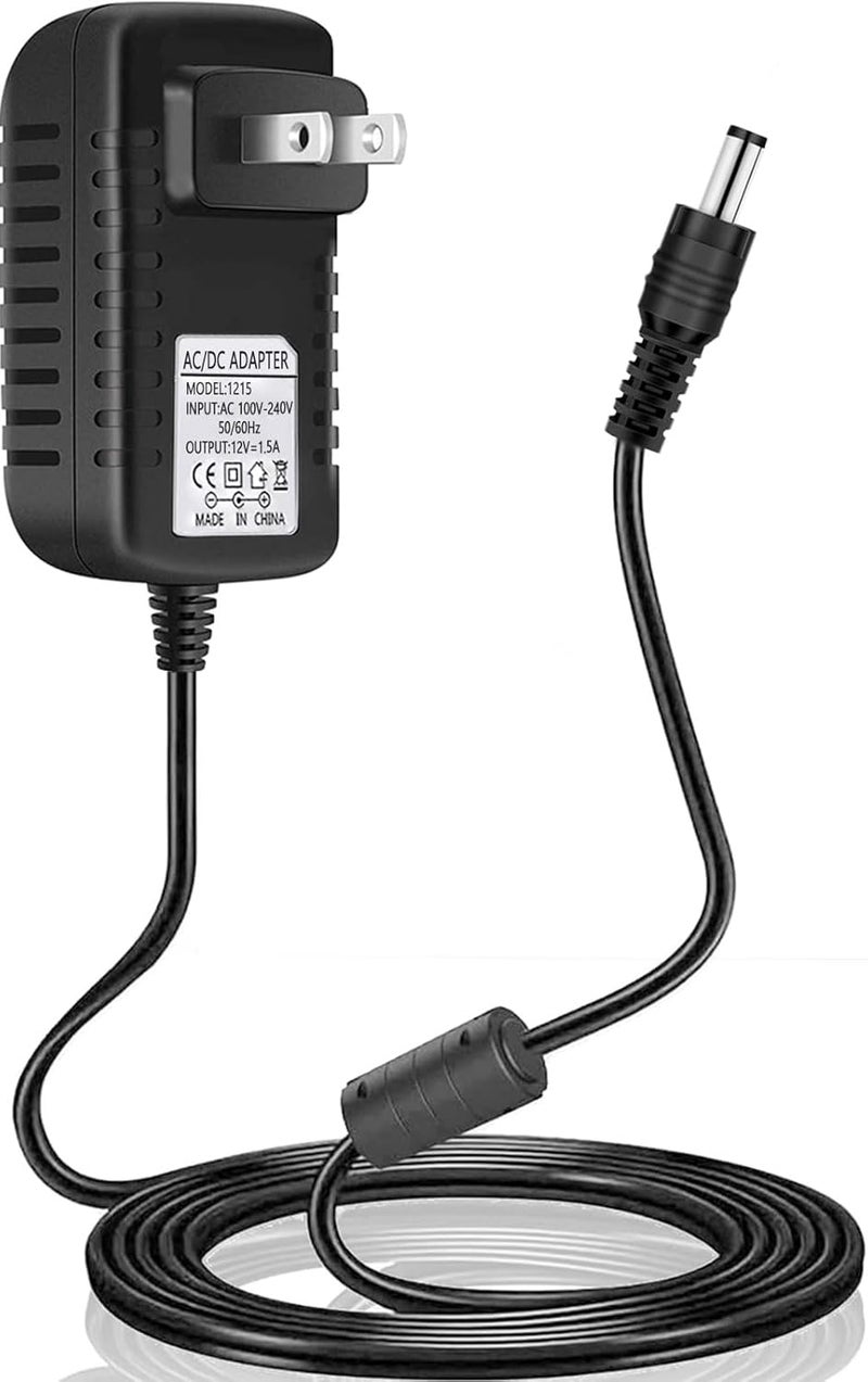 UORLEN سلك طاقة DC 12V لبيانو ياماها PSR YTP YTG EZ P Series PSR-E273 PSR-500 PSR-EW300 PSR-EW310 PSR-E373 PSR-E413 PSR-E473 P-60 P-125 بديل PA130 PA150 محول الطاقة - Image 1